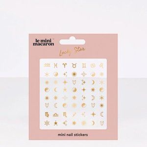 le mini macaron Lucky Star Mini Nail Stickers NIP